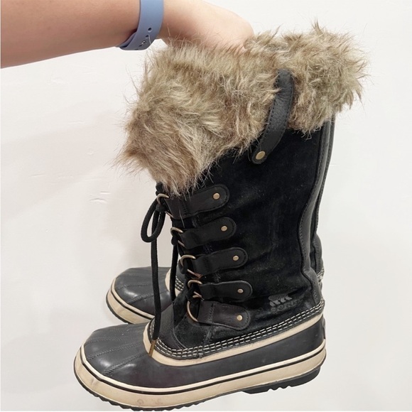 Sorel Shoes - Sorel Joan Of Arctic Winter Snow Boots - Black Women's size 11